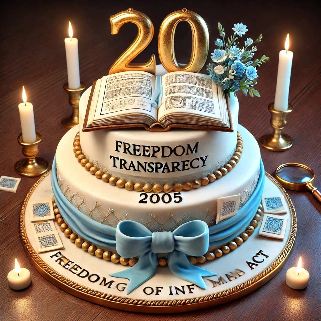 cake celebrating 20