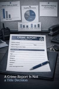 1 Crime Report & Title S