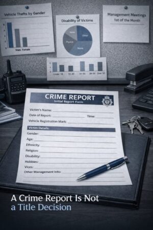 1. A Police Crime Report Is Not a Title Decision