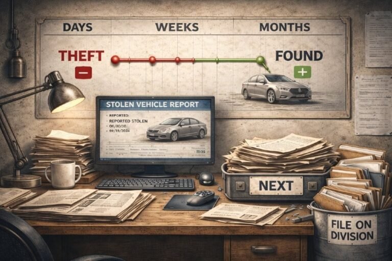 8. The Theft to Recovery Timeline